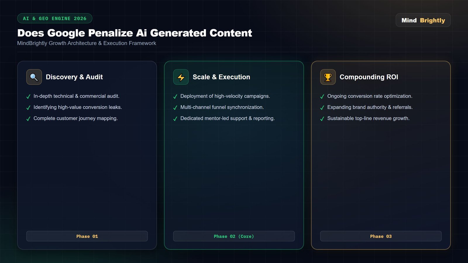 Does Google Penalize AI-Generated Content? 2026 Myth vs Fact Guide — key points diagram