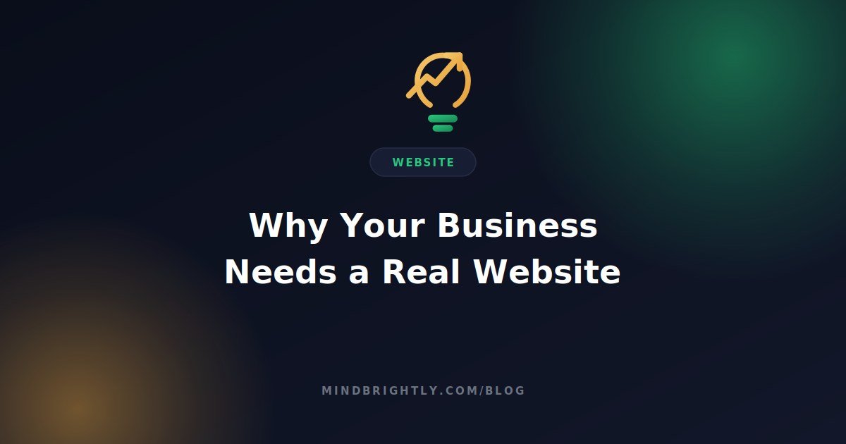 Why your business needs a website — even if you sell on WhatsApp