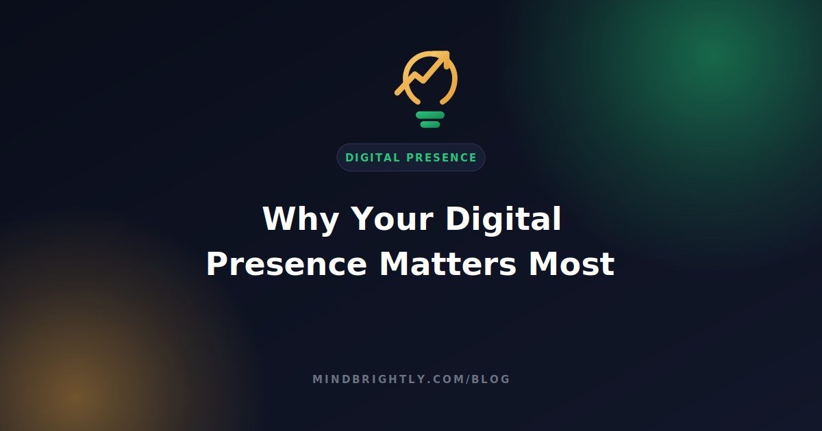 Why your overall digital presence matters more than any single channel